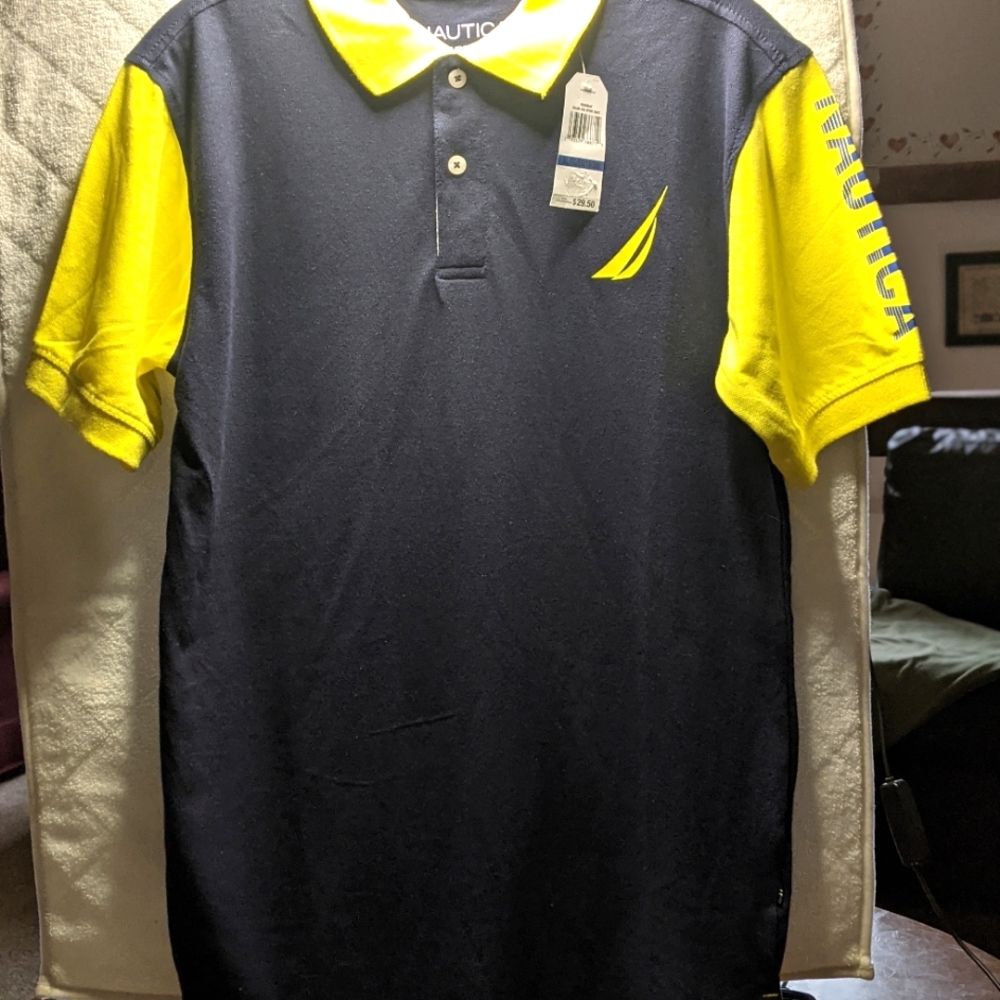 NWT Nautica Sport Blue Shirt